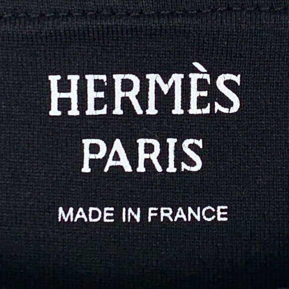 Hermes Black Cotton Crewneck T-Shirt - Picture 6 of 8
